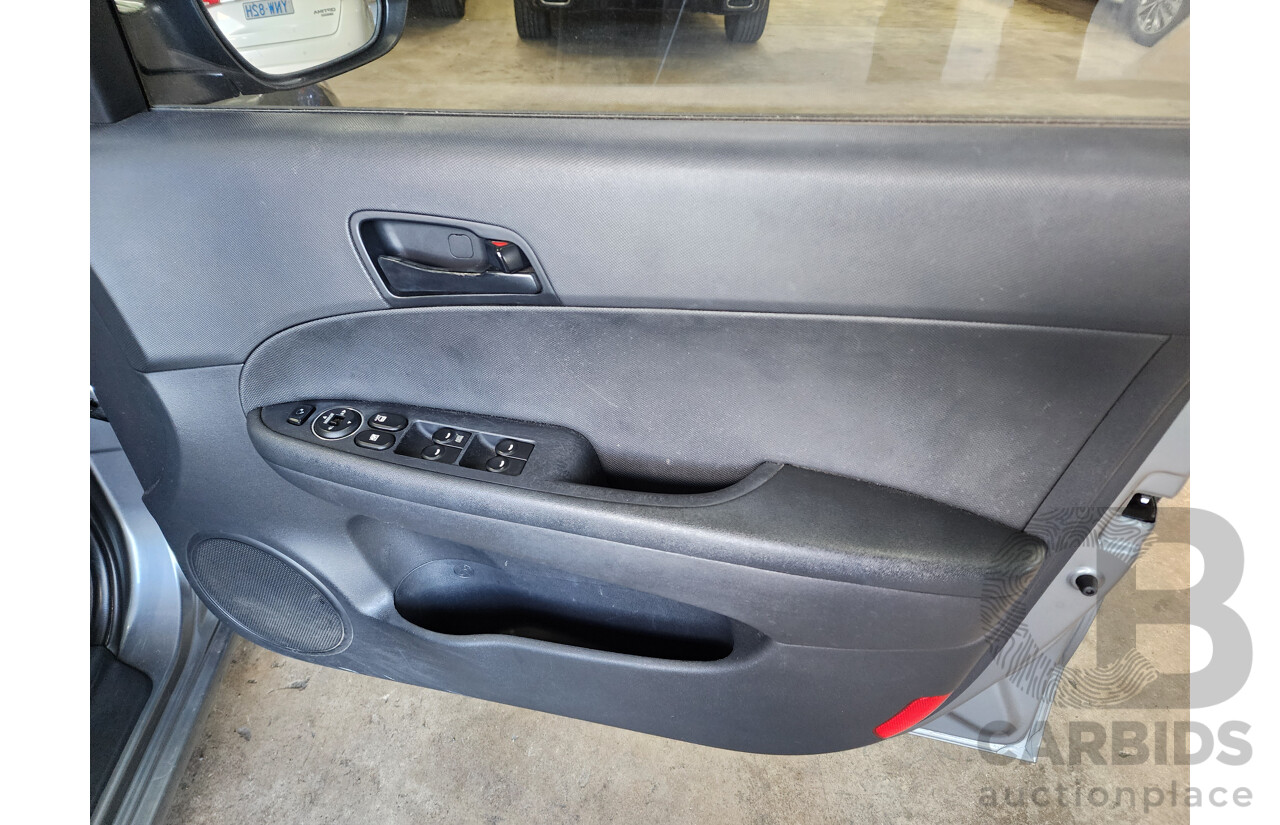 9/2009 Hyundai i30 cw SX 2.0 FD MY09 4d Wagon Grey 2.0L