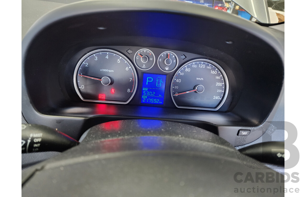 9/2009 Hyundai i30 cw SX 2.0 FD MY09 4d Wagon Grey 2.0L