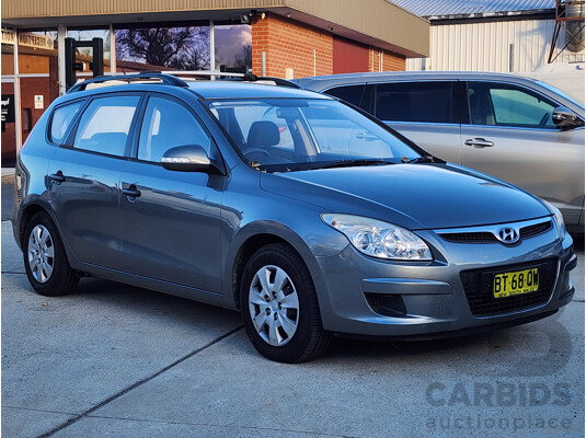 9/2009 Hyundai i30 cw SX 2.0 FD MY09 4d Wagon Grey 2.0L