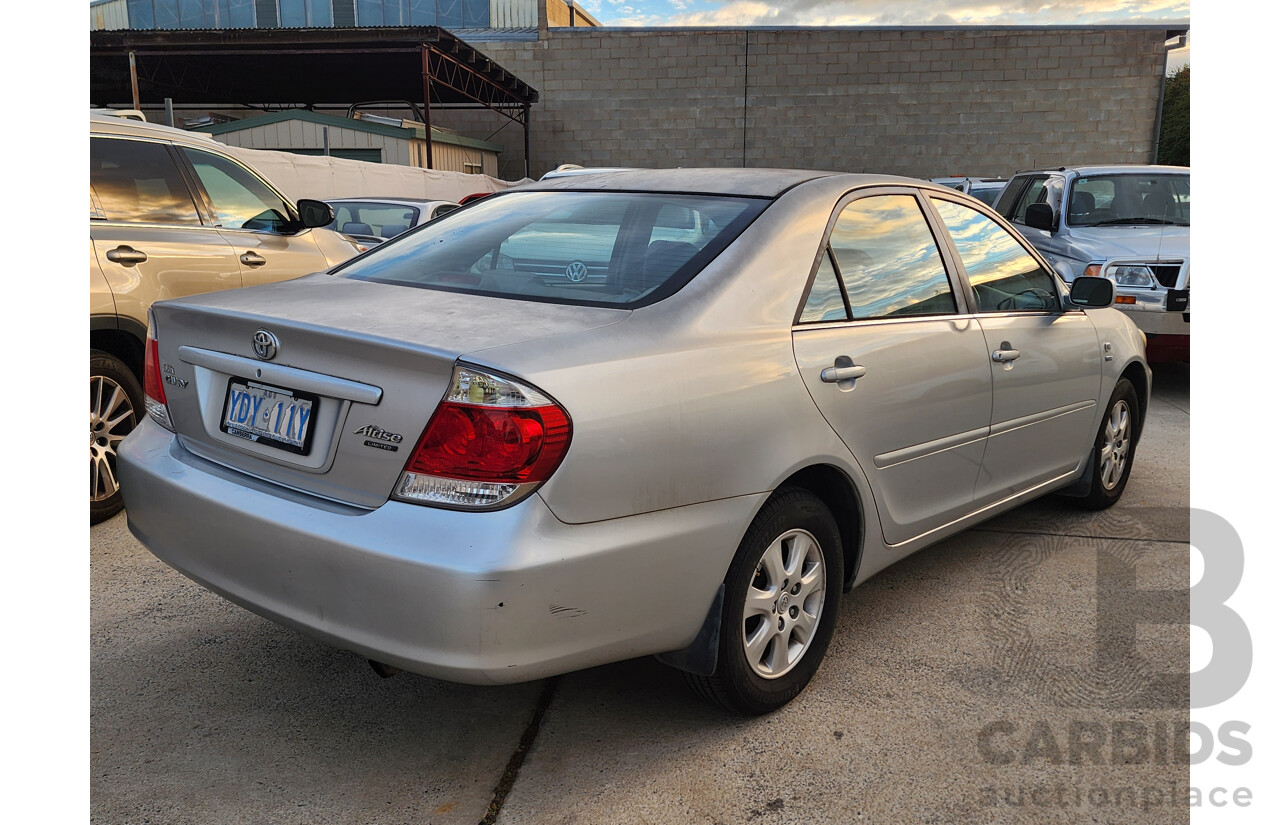 8/2005 Toyota Camry Altise ACV36R UPGRADE 4d Sedan Silver 2.4L