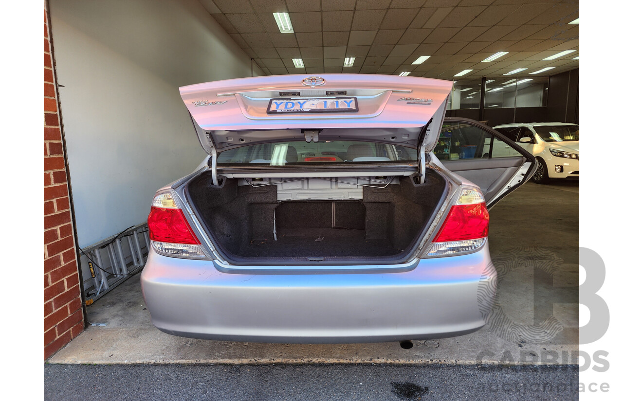 8/2005 Toyota Camry Altise ACV36R UPGRADE 4d Sedan Silver 2.4L