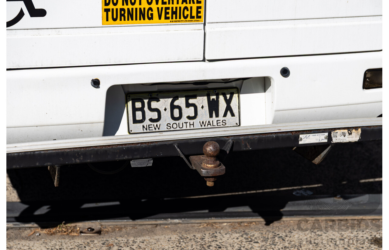 10/2012 Mitsubishi Rosa BE600 25 Seater 4d White Turbo Diesel 4.9L