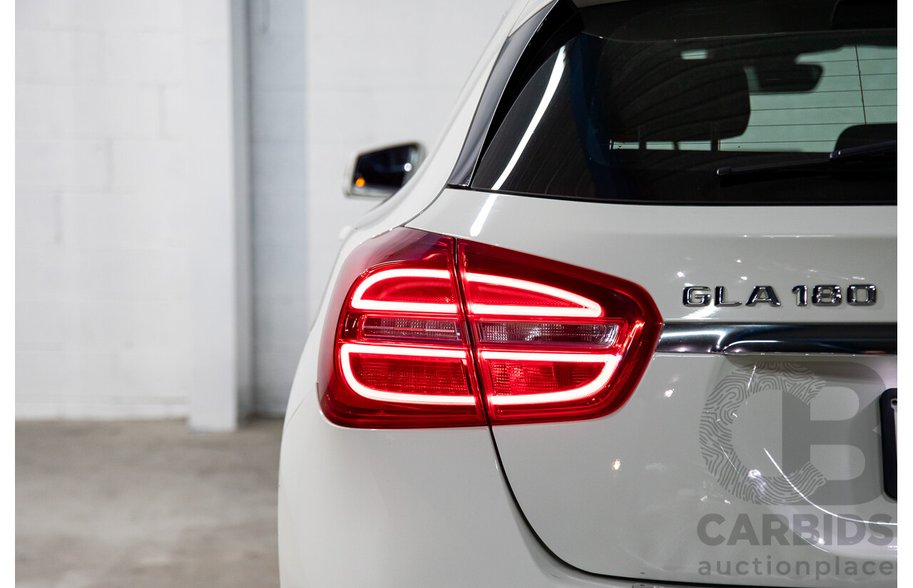 02/2016 Mercedes-Benz GLA180  X156 MY16 4D Wagon Cirrus White Turbo 1.6L