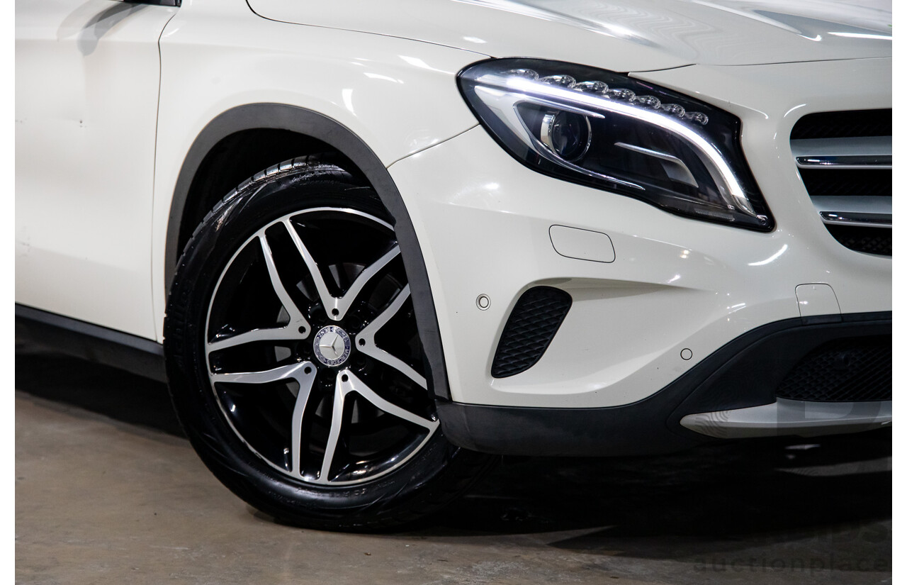 02/2016 Mercedes-Benz GLA180  X156 MY16 4D Wagon Cirrus White Turbo 1.6L