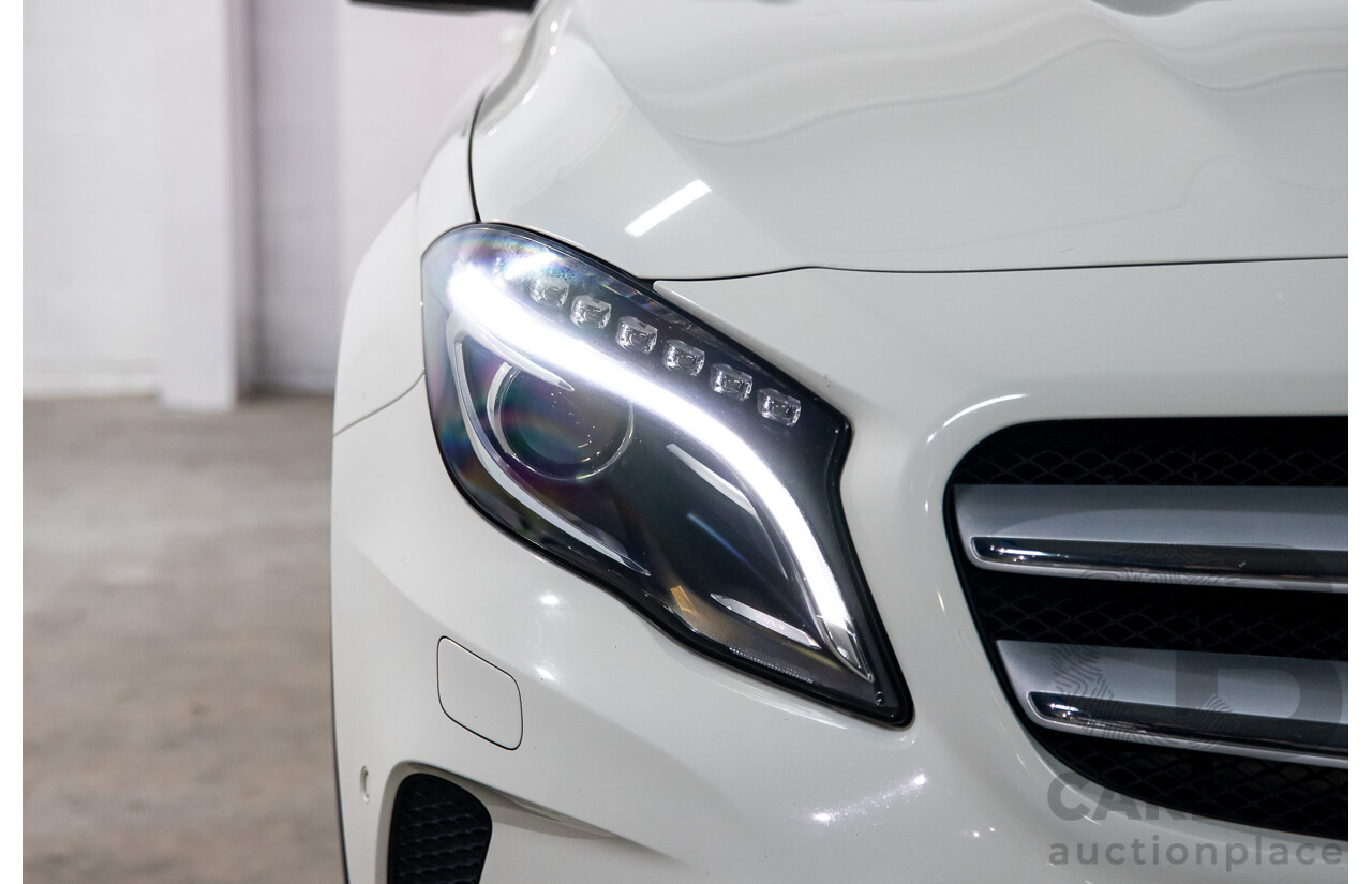02/2016 Mercedes-Benz GLA180  X156 MY16 4D Wagon Cirrus White Turbo 1.6L