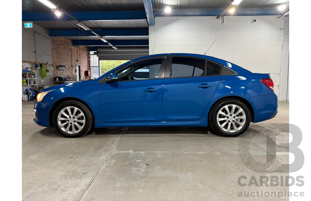 8/2015 Holden Cruze SRi JH MY15 4d Sedan Blue Turbo 1.6L