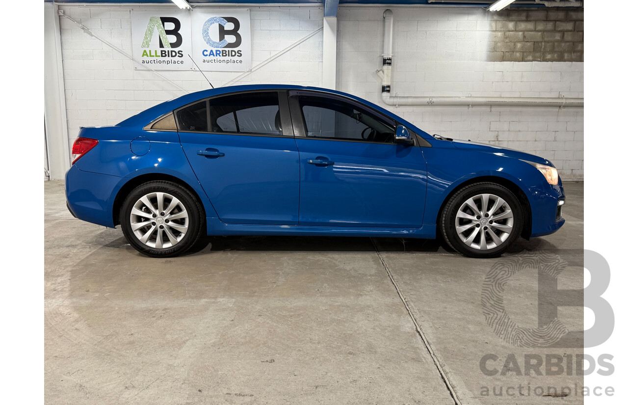 8/2015 Holden Cruze SRi JH MY15 4d Sedan Blue Turbo 1.6L