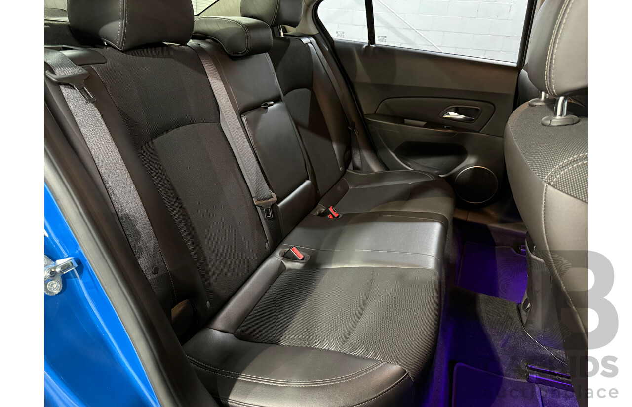8/2015 Holden Cruze SRi JH MY15 4d Sedan Blue Turbo 1.6L