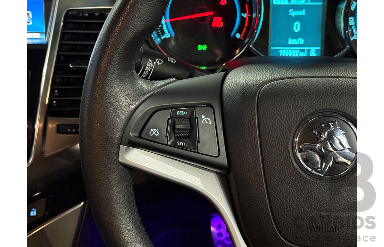 8/2015 Holden Cruze SRi JH MY15 4d Sedan Blue Turbo 1.6L