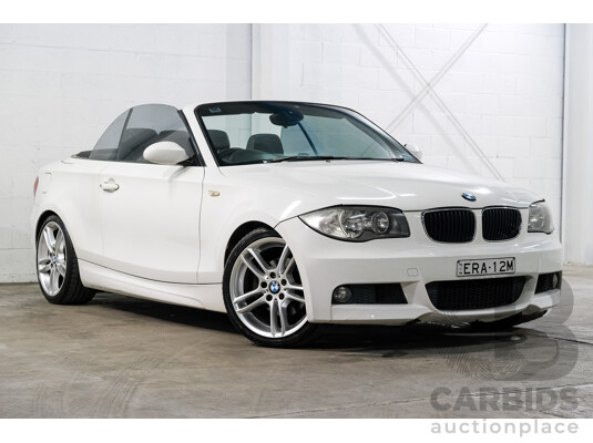 7/2009 BMW 120i E88 MY09 2d Convertible Alpine White 2.0L