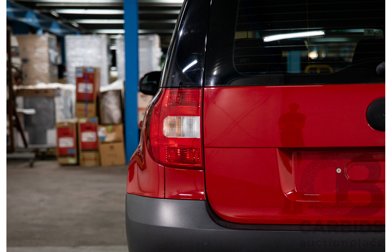 5/2013 Skoda Yeti 77 TSI (4x2) 5L MY13 4d Wagon Red Turbo 1.2L