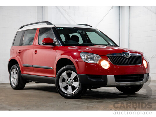 5/2013 Skoda Yeti 77 TSI (4x2) 5L MY13 4d Wagon Red Turbo 1.2L