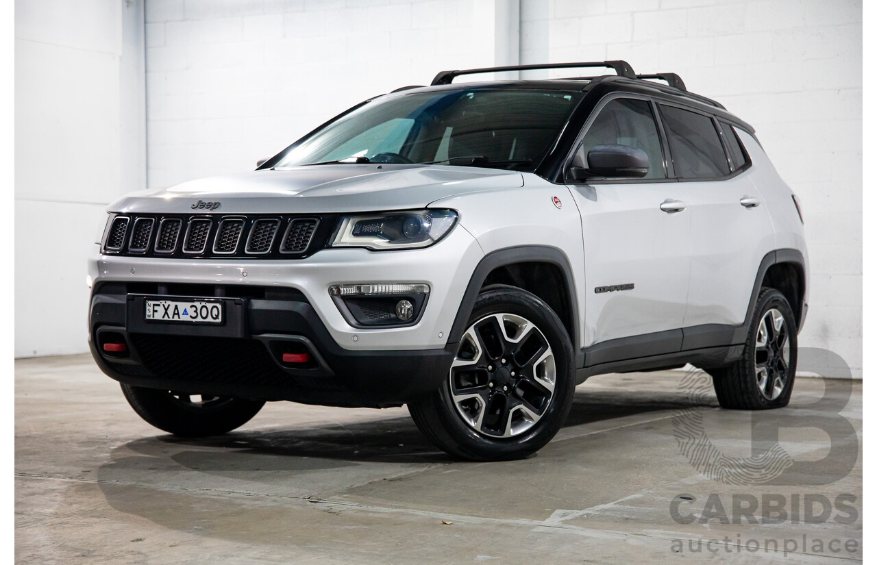 08/2019 Jeep Compass Trailhawk (4x4) M6 MY18 4d Wagon Billet Silver Metallic Turbo Diesel 2.0L