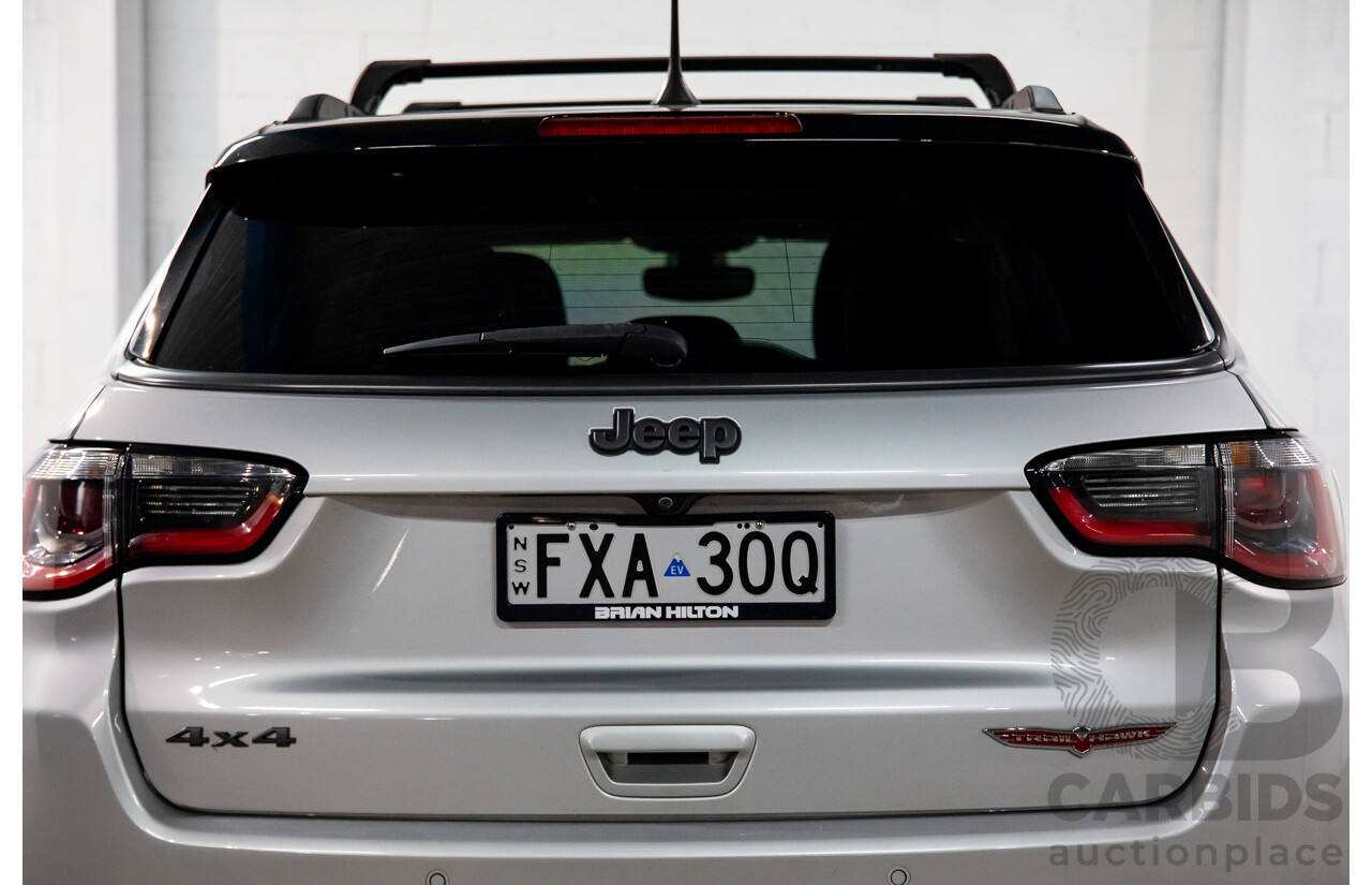 08/2019 Jeep Compass Trailhawk (4x4) M6 MY18 4d Wagon Billet Silver Metallic Turbo Diesel 2.0L