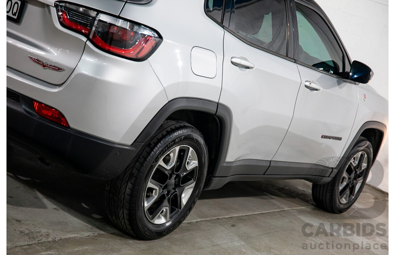 08/2019 Jeep Compass Trailhawk (4x4) M6 MY18 4d Wagon Billet Silver Metallic Turbo Diesel 2.0L