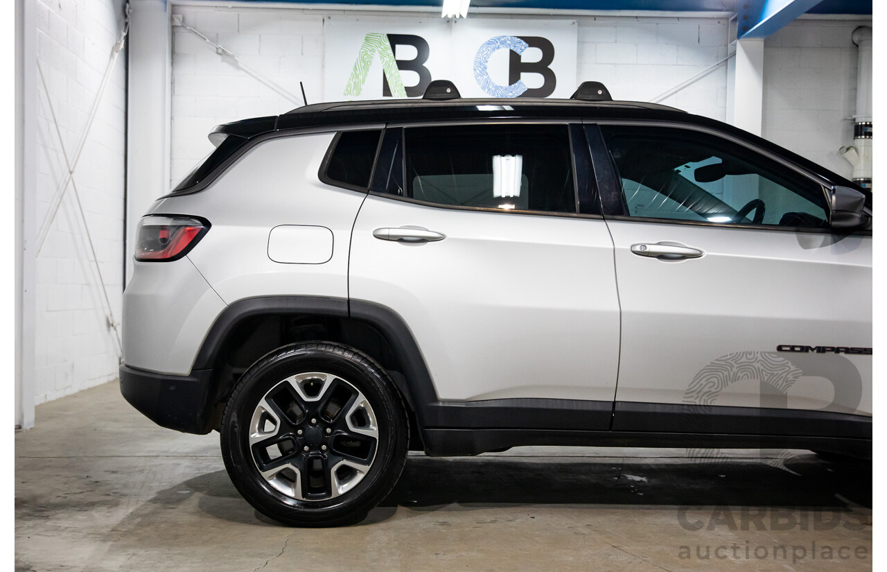 08/2019 Jeep Compass Trailhawk (4x4) M6 MY18 4d Wagon Billet Silver Metallic Turbo Diesel 2.0L