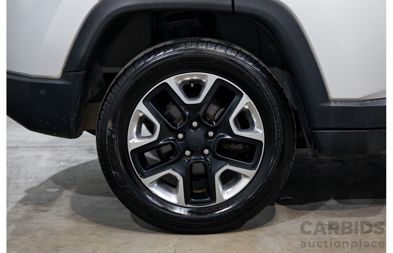 08/2019 Jeep Compass Trailhawk (4x4) M6 MY18 4d Wagon Billet Silver Metallic Turbo Diesel 2.0L