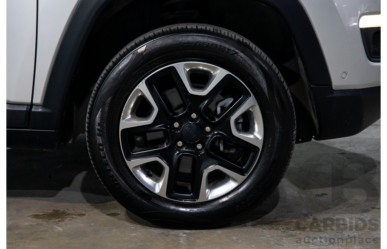 08/2019 Jeep Compass Trailhawk (4x4) M6 MY18 4d Wagon Billet Silver Metallic Turbo Diesel 2.0L