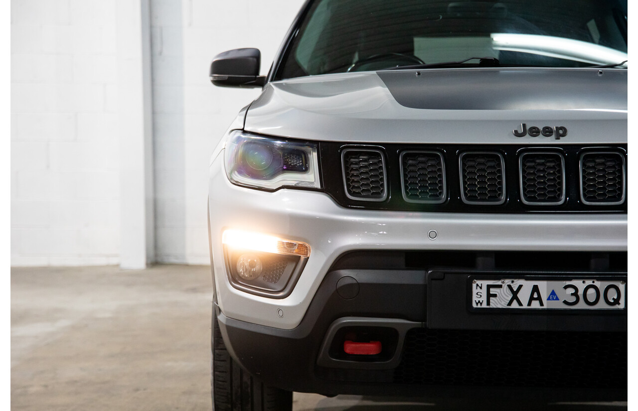 08/2019 Jeep Compass Trailhawk (4x4) M6 MY18 4d Wagon Billet Silver Metallic Turbo Diesel 2.0L
