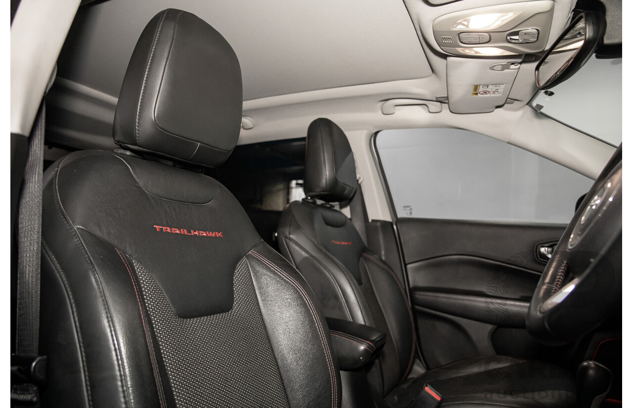 08/2019 Jeep Compass Trailhawk (4x4) M6 MY18 4d Wagon Billet Silver Metallic Turbo Diesel 2.0L