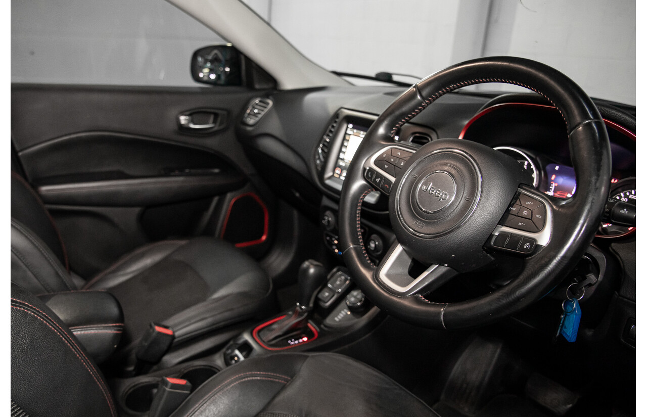 08/2019 Jeep Compass Trailhawk (4x4) M6 MY18 4d Wagon Billet Silver Metallic Turbo Diesel 2.0L