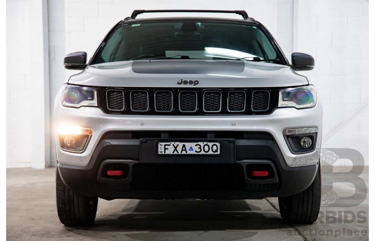 08/2019 Jeep Compass Trailhawk (4x4) M6 MY18 4d Wagon Billet Silver Metallic Turbo Diesel 2.0L