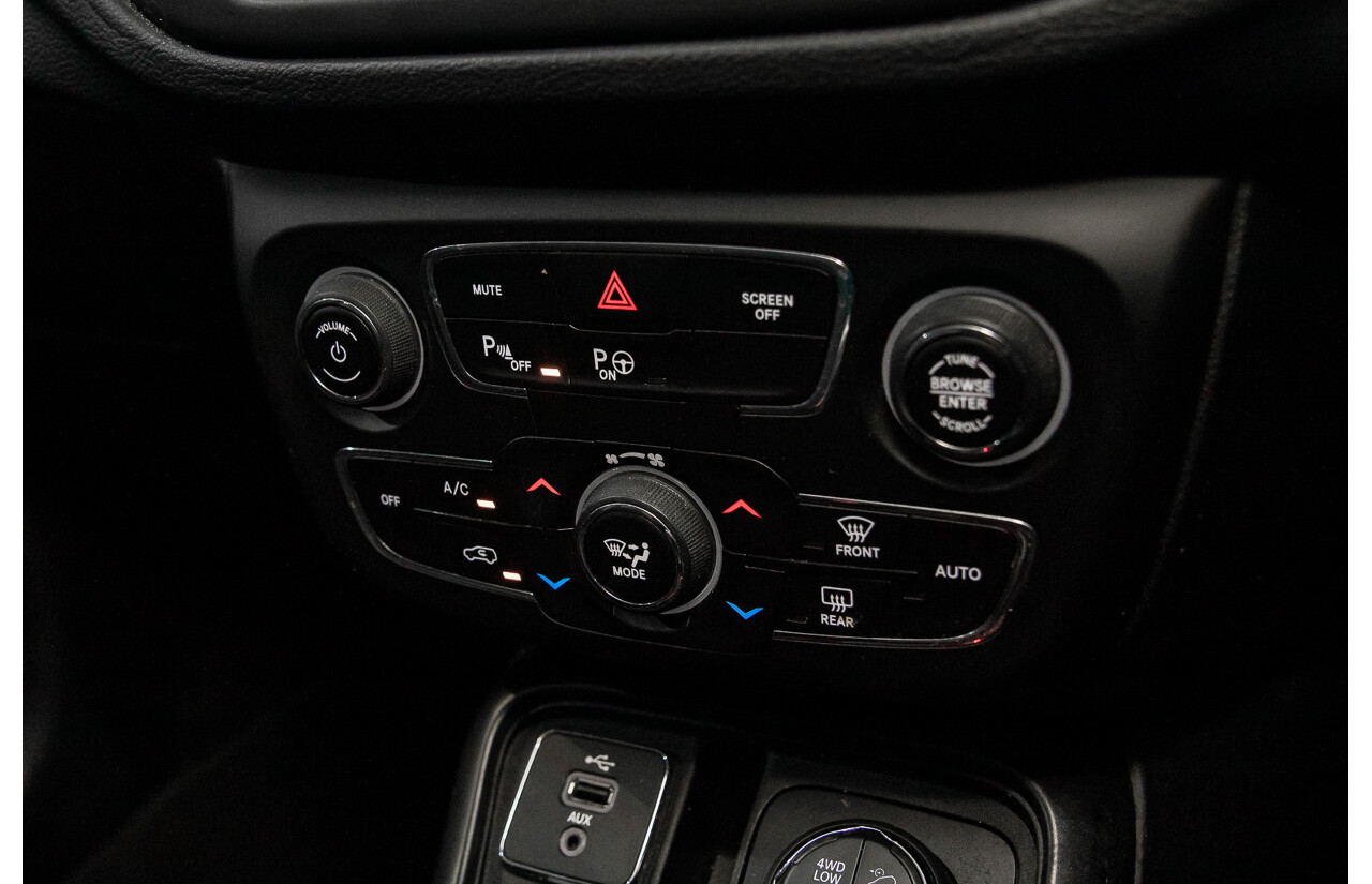 08/2019 Jeep Compass Trailhawk (4x4) M6 MY18 4d Wagon Billet Silver Metallic Turbo Diesel 2.0L