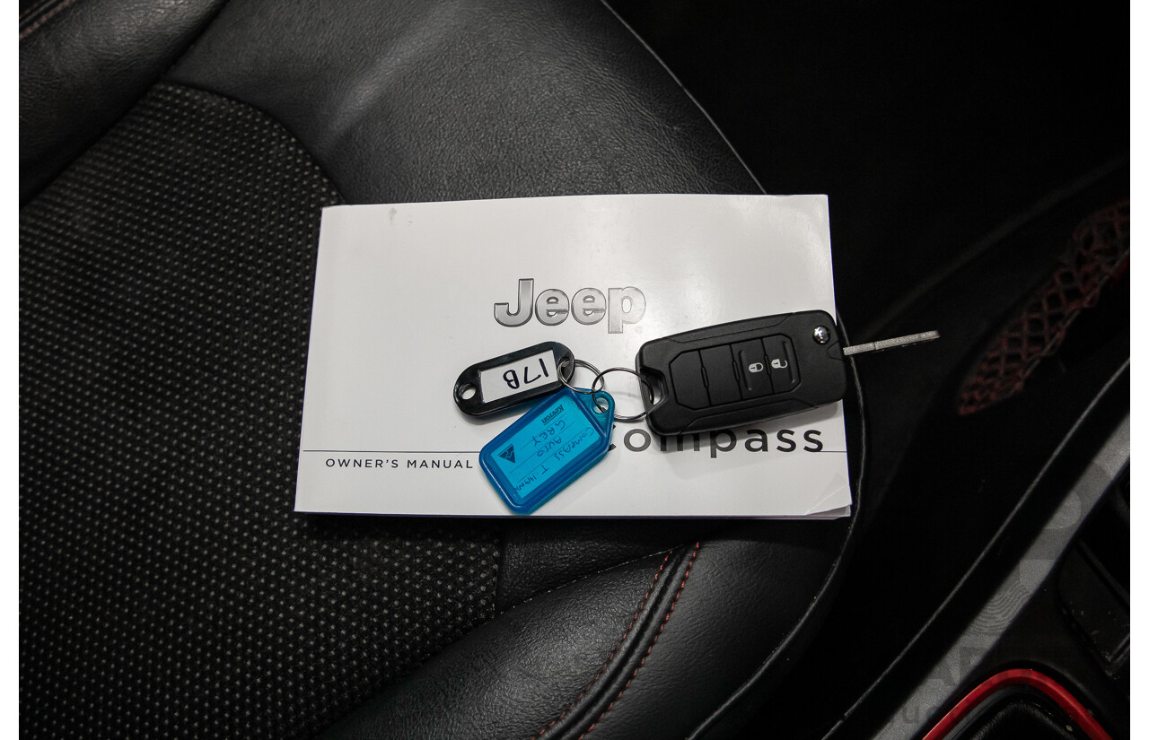 08/2019 Jeep Compass Trailhawk (4x4) M6 MY18 4d Wagon Billet Silver Metallic Turbo Diesel 2.0L
