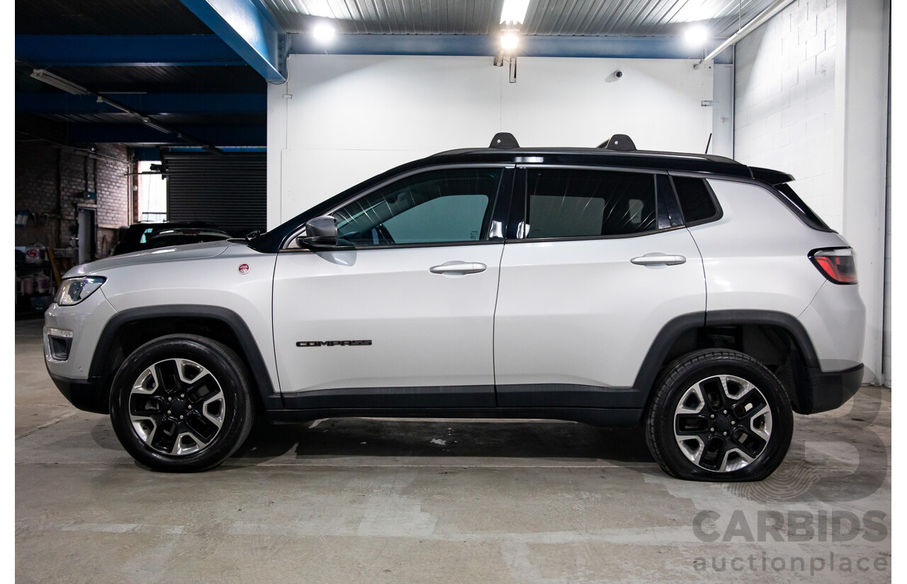 08/2019 Jeep Compass Trailhawk (4x4) M6 MY18 4d Wagon Billet Silver Metallic Turbo Diesel 2.0L