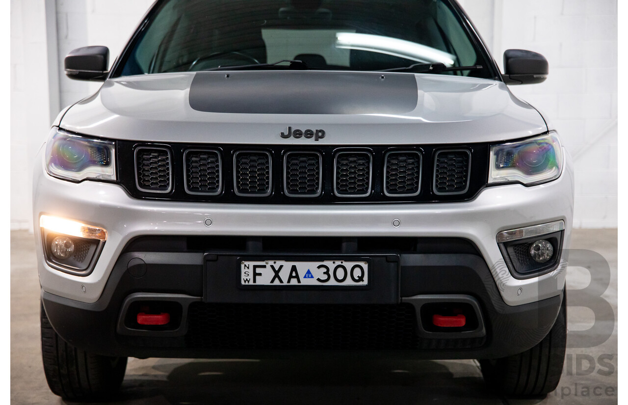 08/2019 Jeep Compass Trailhawk (4x4) M6 MY18 4d Wagon Billet Silver Metallic Turbo Diesel 2.0L