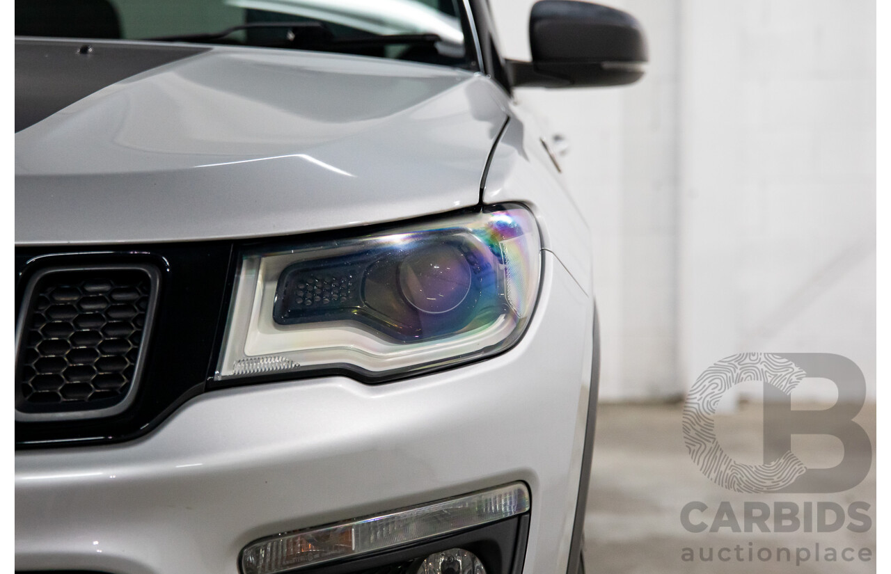 08/2019 Jeep Compass Trailhawk (4x4) M6 MY18 4d Wagon Billet Silver Metallic Turbo Diesel 2.0L