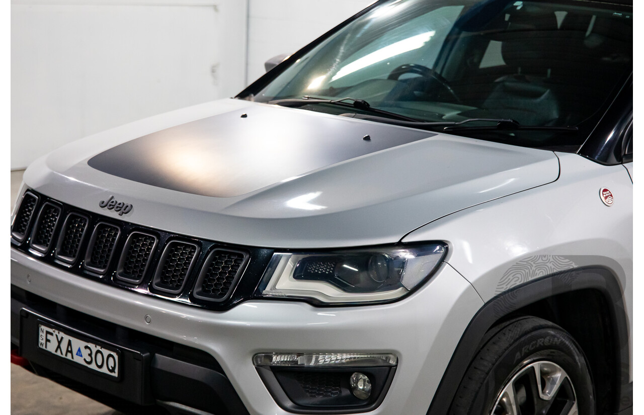 08/2019 Jeep Compass Trailhawk (4x4) M6 MY18 4d Wagon Billet Silver Metallic Turbo Diesel 2.0L