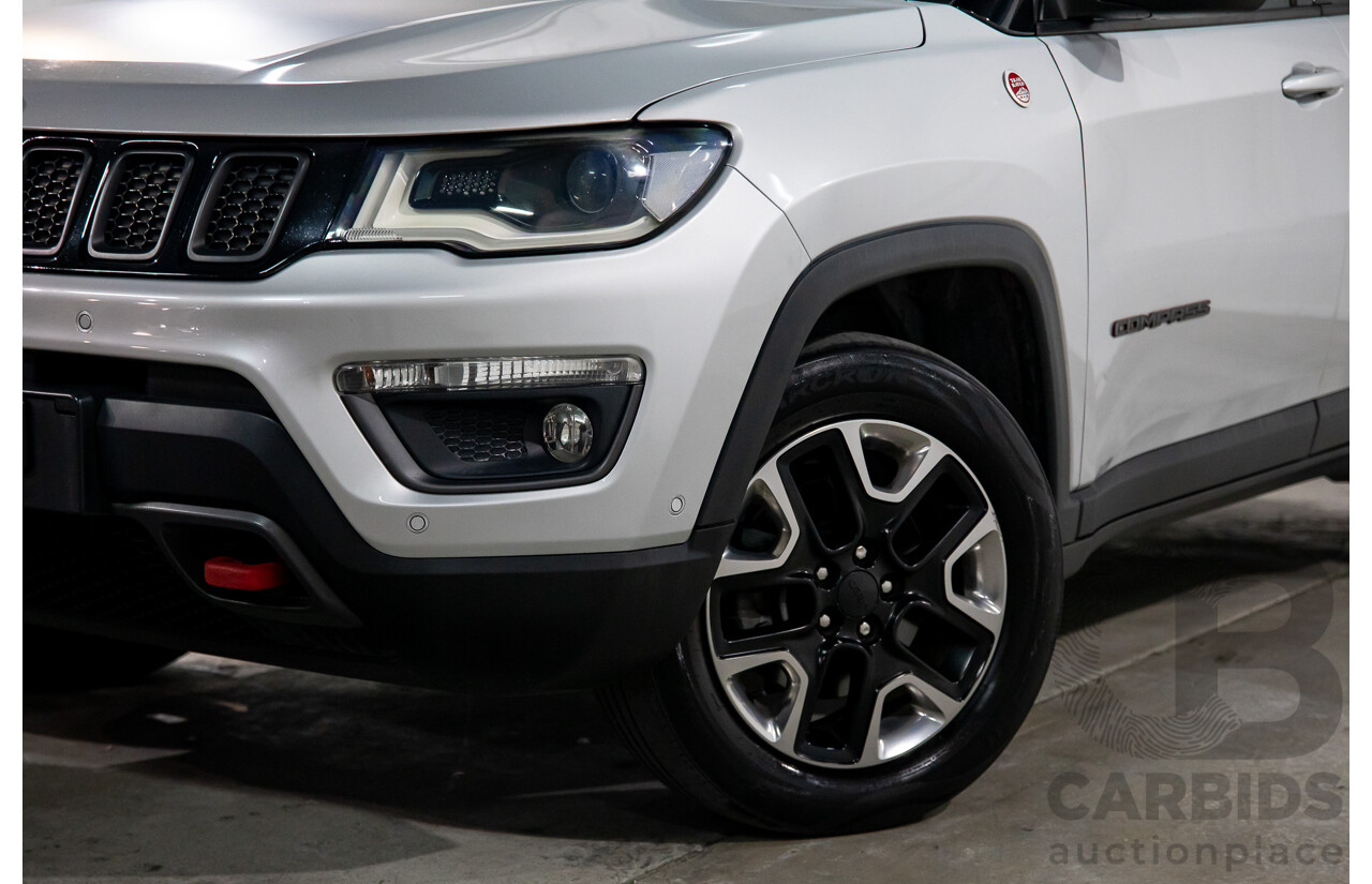 08/2019 Jeep Compass Trailhawk (4x4) M6 MY18 4d Wagon Billet Silver Metallic Turbo Diesel 2.0L
