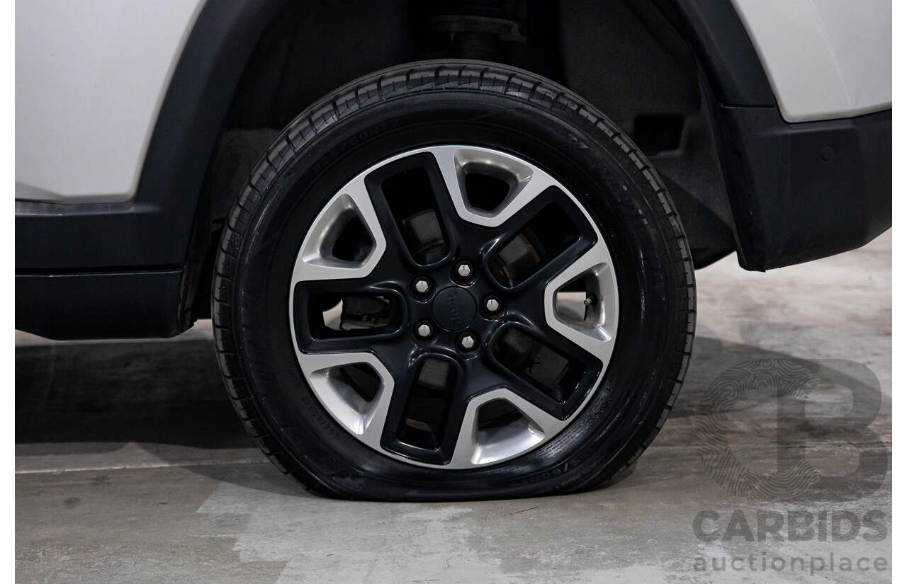 08/2019 Jeep Compass Trailhawk (4x4) M6 MY18 4d Wagon Billet Silver Metallic Turbo Diesel 2.0L