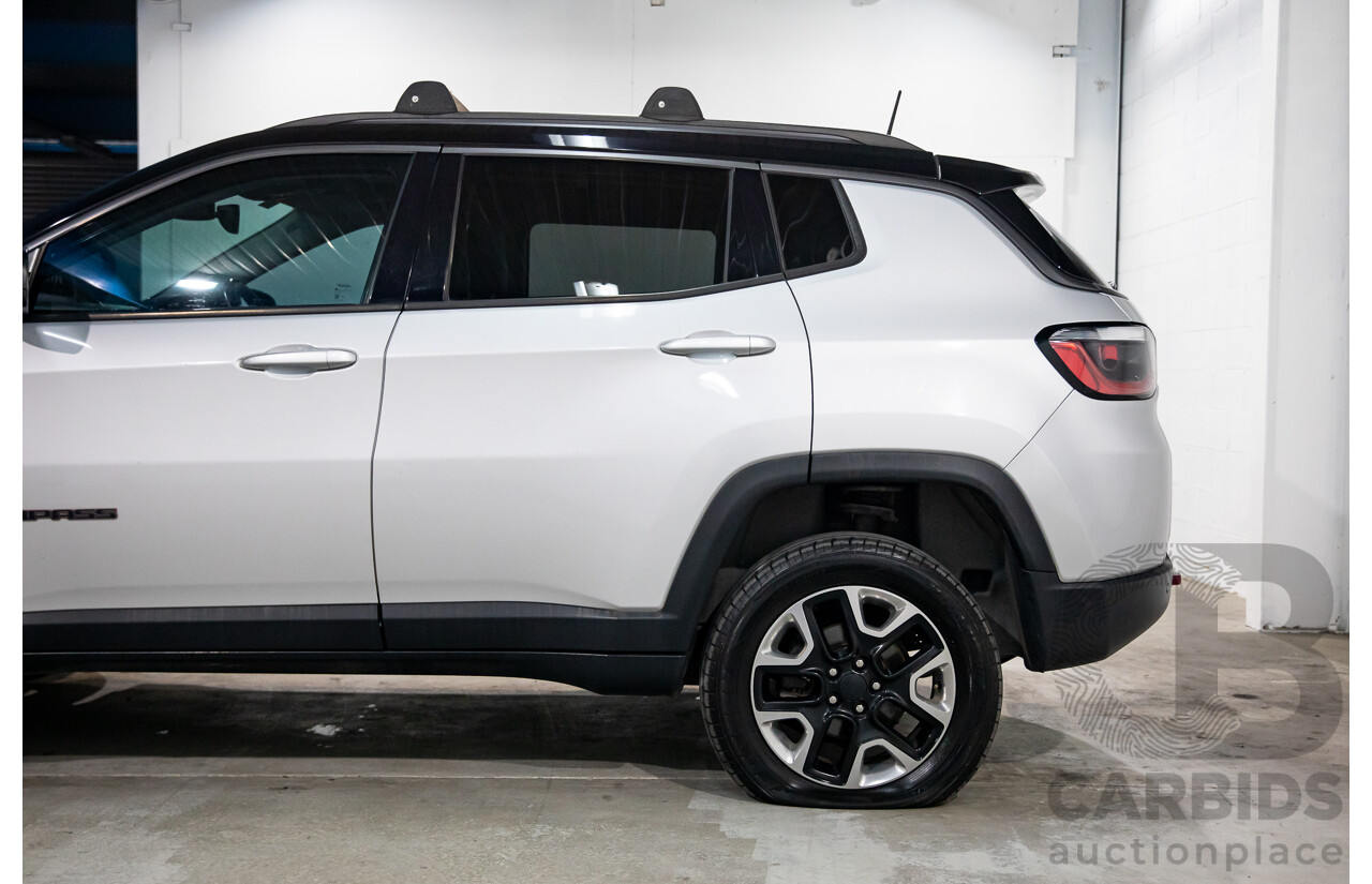 08/2019 Jeep Compass Trailhawk (4x4) M6 MY18 4d Wagon Billet Silver Metallic Turbo Diesel 2.0L