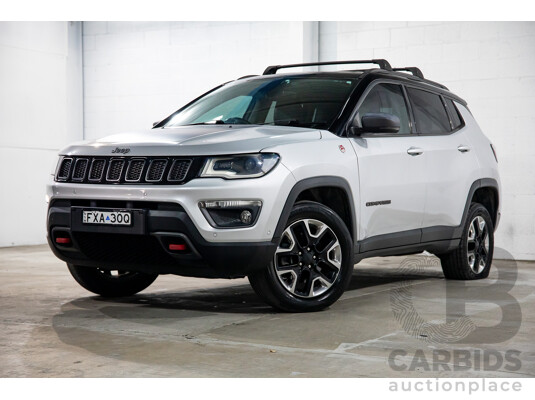08/2019 Jeep Compass Trailhawk (4x4) M6 MY18 4d Wagon Billet Silver Metallic Turbo Diesel 2.0L