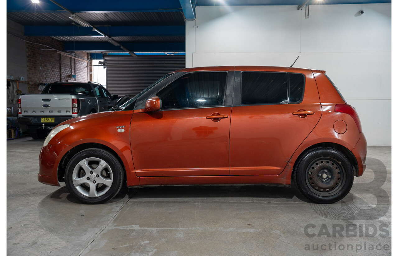1/2007 Suzuki Swift EZ 5d Hatchback Red 1.5L