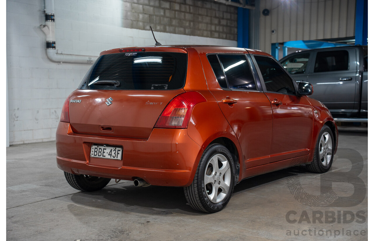 1/2007 Suzuki Swift EZ 5d Hatchback Red 1.5L