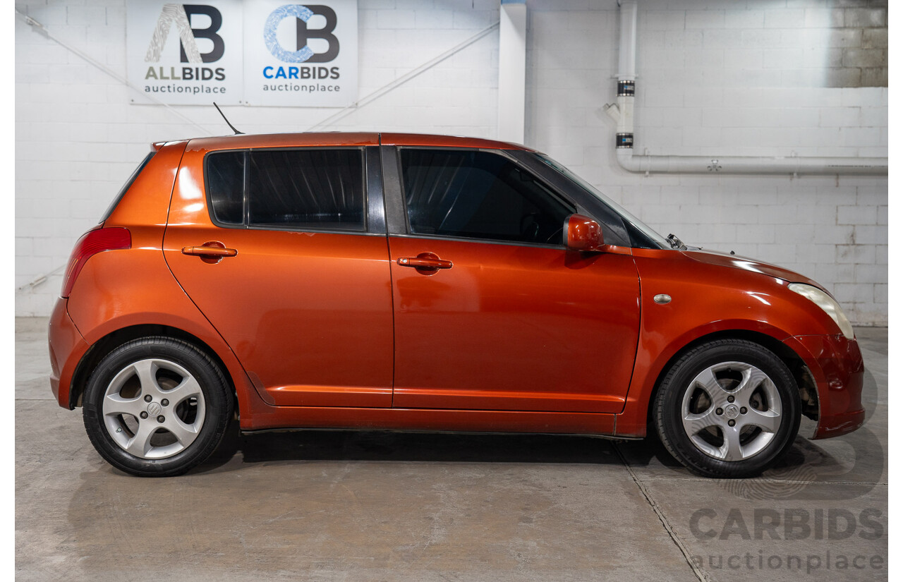 1/2007 Suzuki Swift EZ 5d Hatchback Red 1.5L