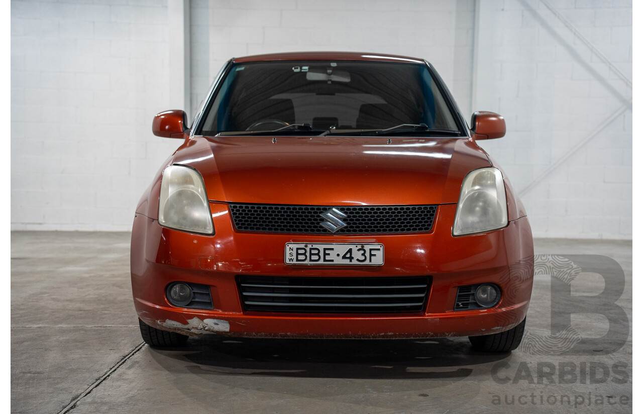 1/2007 Suzuki Swift EZ 5d Hatchback Red 1.5L