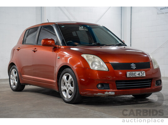 1/2007 Suzuki Swift EZ 5d Hatchback Red 1.5L