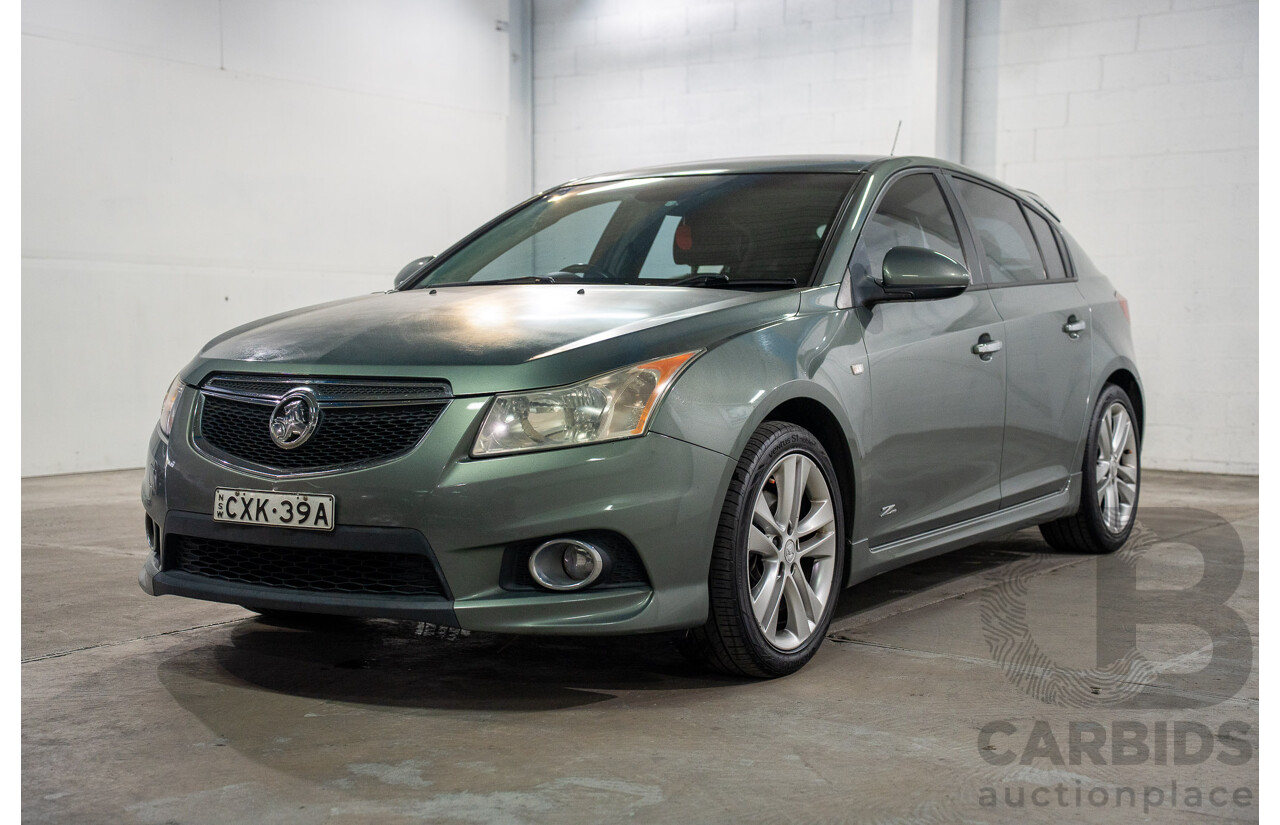 11/2014 Holden Cruze SRi Z-Series JH MY14 5d Hatchback Grey Turbo 1.6L