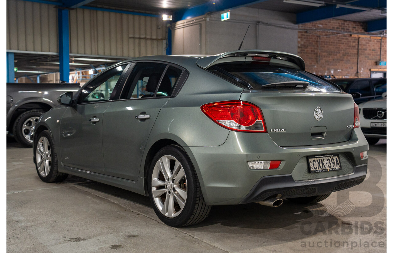 11/2014 Holden Cruze SRi Z-Series JH MY14 5d Hatchback Grey Turbo 1.6L