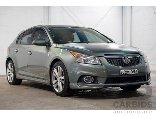 11/2014 Holden Cruze SRi Z-Series JH MY14 5d Hatchback Grey Turbo 1.6L