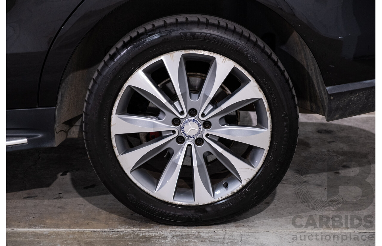 4/2012 Mercedes-Benz ML 350 CDI Bluetec (4x4) 166 4d Wagon Obsidian Black Metallic V6 3.0L