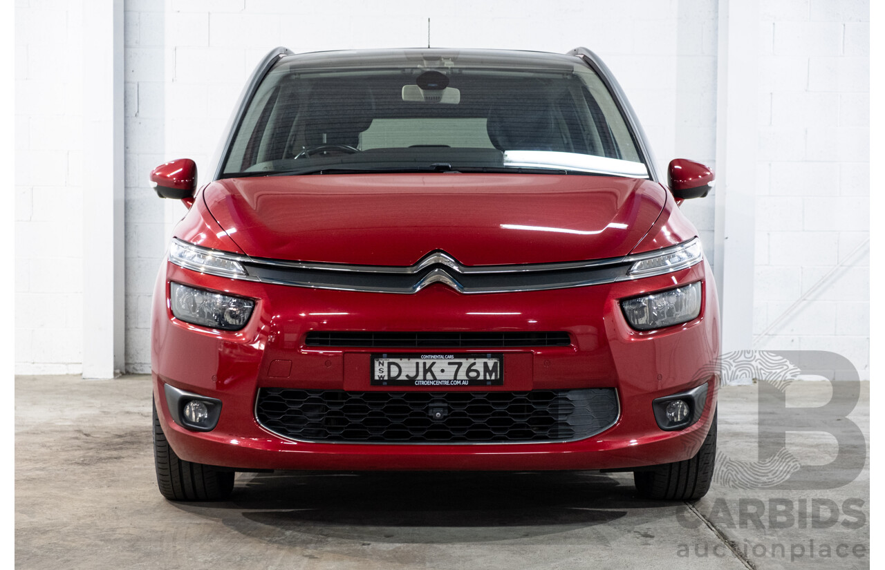 12/2016 Citroen Grand C4 Picasso 110 HDi (FWD) B7 MY15 4D Wagon Red 2.0L