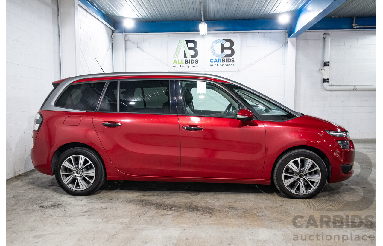 12/2016 Citroen Grand C4 Picasso 110 HDi (FWD) B7 MY15 4D Wagon Red 2.0L