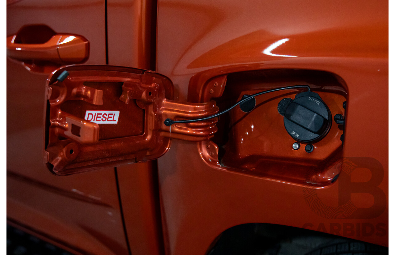 03/2022 LDV T60 Max Luxe (4x4) SK8C Double Cab Utility Maple Leaf Orange Twin Turbo Diesel 2.0L