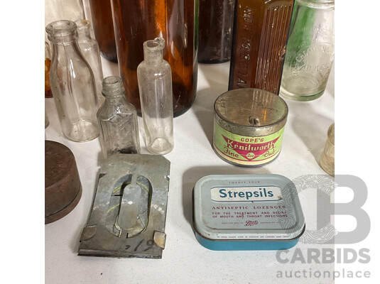 Collection of Glass Bottles