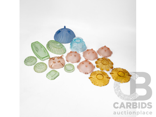1661984 · Collection of Vintage Depression Glass Bowls and Dishes Including Crown Crystal